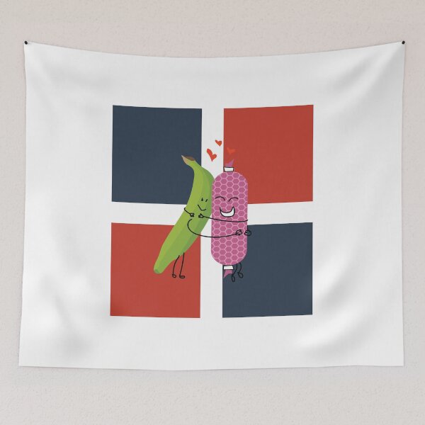 Item preview, Dominican flag platano con salami design designed and sold by Rossy Garcia.