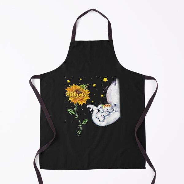 Item preview, Blessed To Be Called Mama Sunflower Elephant Mommy TShirt167 designed and sold by pennyzella.