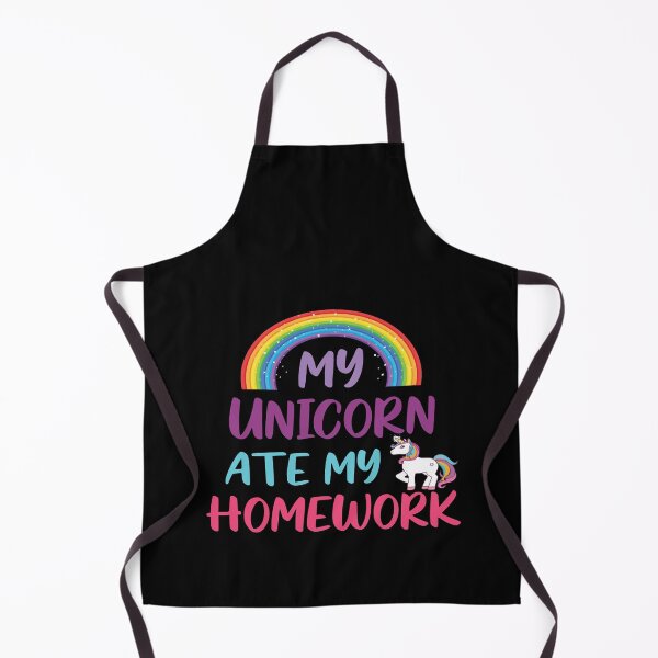 Item preview, My Unicorn Ate My Homework designed and sold by HumbleShirt.