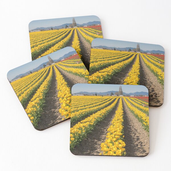 Item preview, Field with tulips designed and sold by Alla Gill.