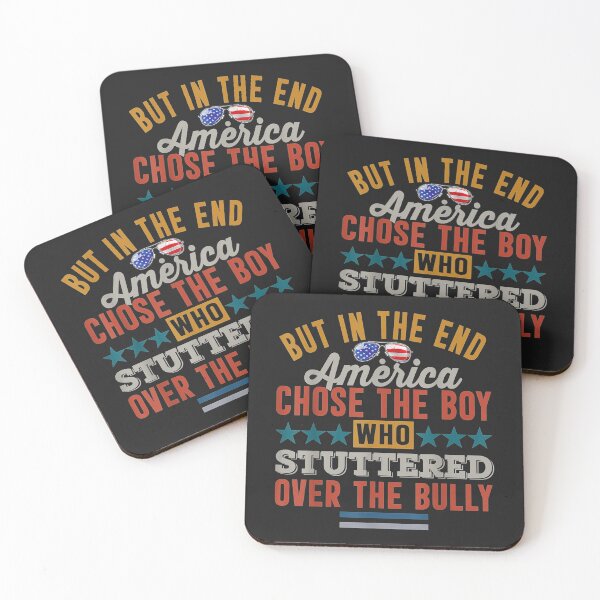 Item preview, But In The End America Chose The Boy Who Stuttered Funny TShirt6 designed and sold by pennyzella.