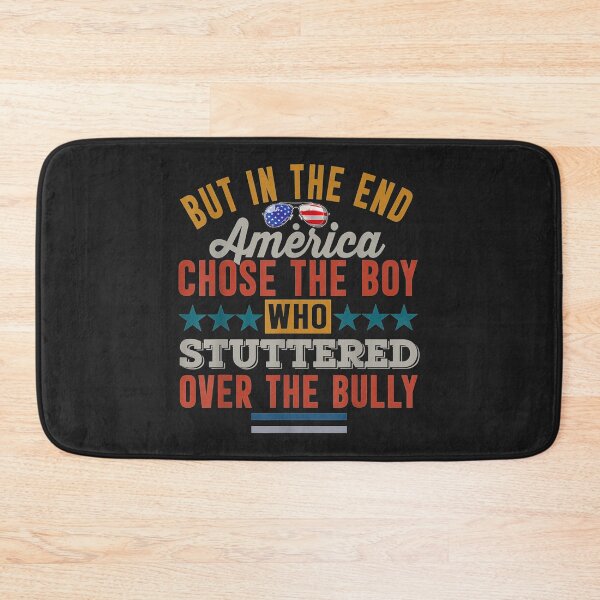 Item preview, But In The End America Chose The Boy Who Stuttered Funny TShirt6 designed and sold by pennyzella.