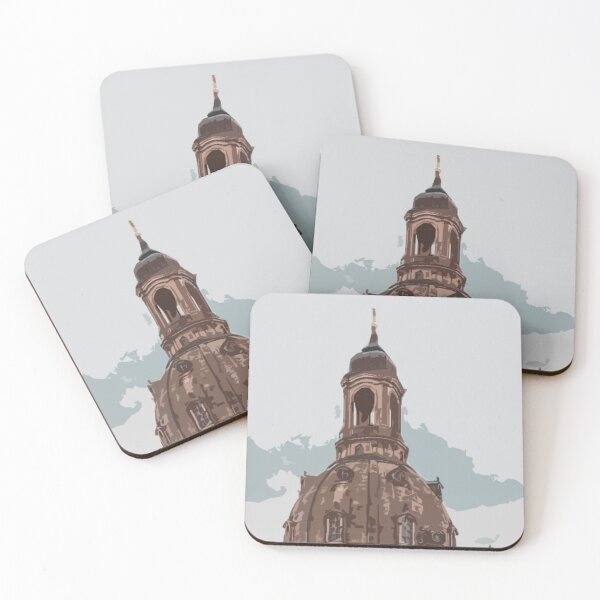 Item preview, Vintage Frauenkirche Dresden Church Germany landmark designed and sold by SproutByAn.