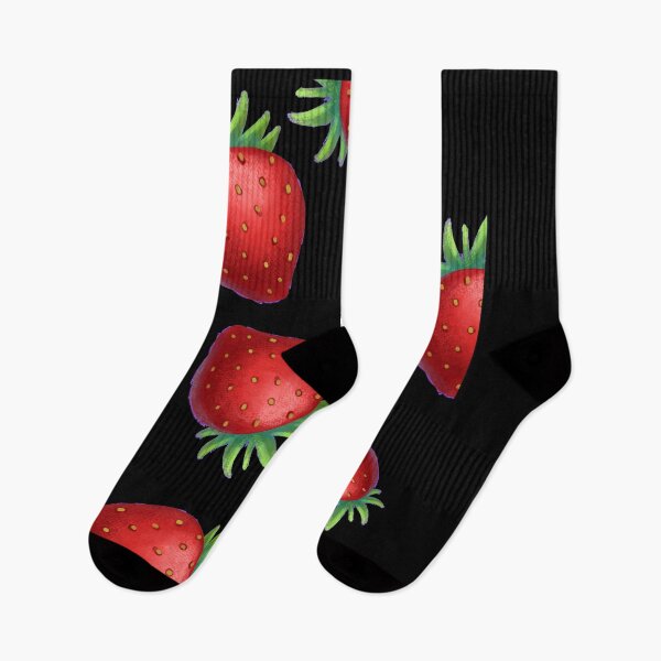 Item preview, Strawberry pattern designed and sold by avocadissimo.