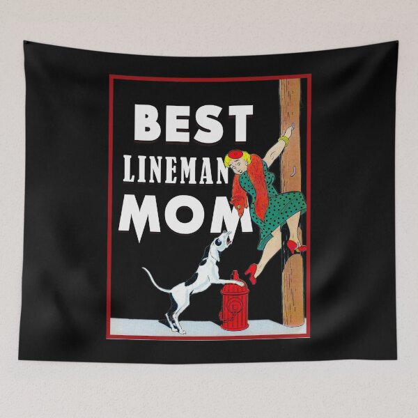 Artikelvorschau, Beste Lineman Mom entworfen und verkauft von roleshop.