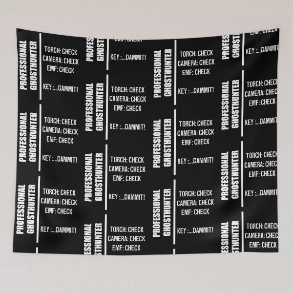 Item preview,  inspired "Professional Ghosthunter: item check" t-shirt designed and sold by SoLittleSteph.