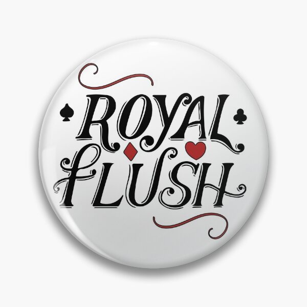 Item preview, Royal flush handlettered design designed and sold by ampheebian.