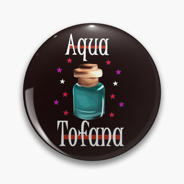 Item preview, Aqua Tofana drawing  #truecrime designed and sold by BeccaKenDesigns.