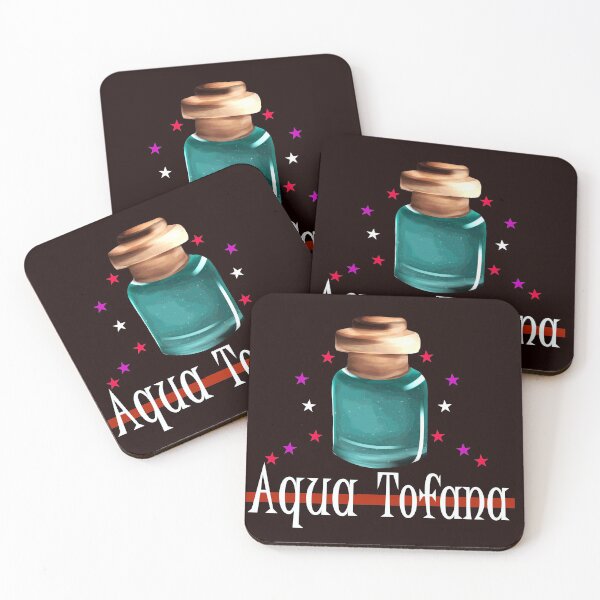 Item preview, Aqua Tofana drawing  #truecrime designed and sold by BeccaKenDesigns.