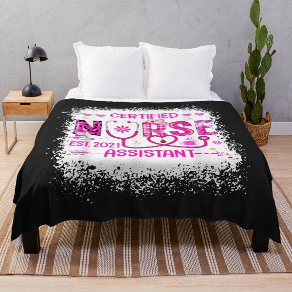 Item preview, Certified Nurse Assistant Est 2021 CNA Nursing Aide Women TShirt137 designed and sold by pennyzella.