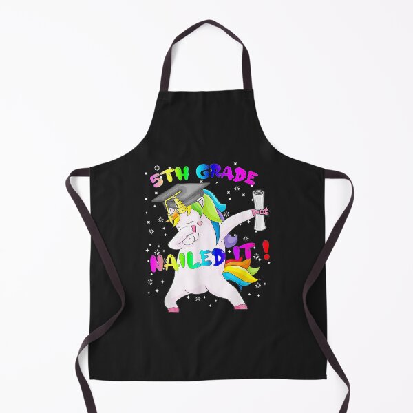 Item preview, Dab Unicorn Fifth 5th Grade Graduation Cap Nailed It Gift TShirt17 designed and sold by pennyzella.