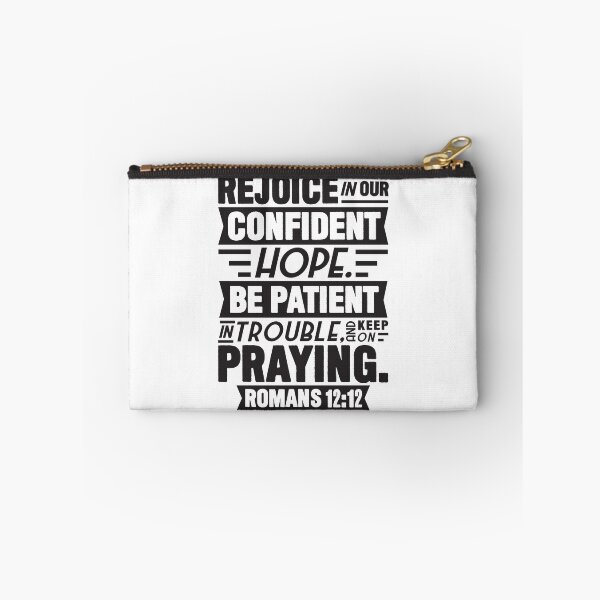 Item preview, Romans 12:12 designed and sold by plushism.