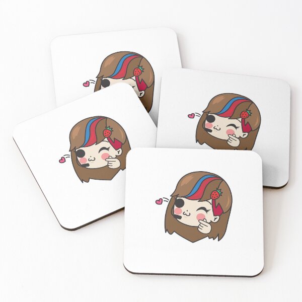 Item preview, Cute Kawaii Chibi Kpop Cartoon Girl Singer designed and sold by KawaiiStickers-.