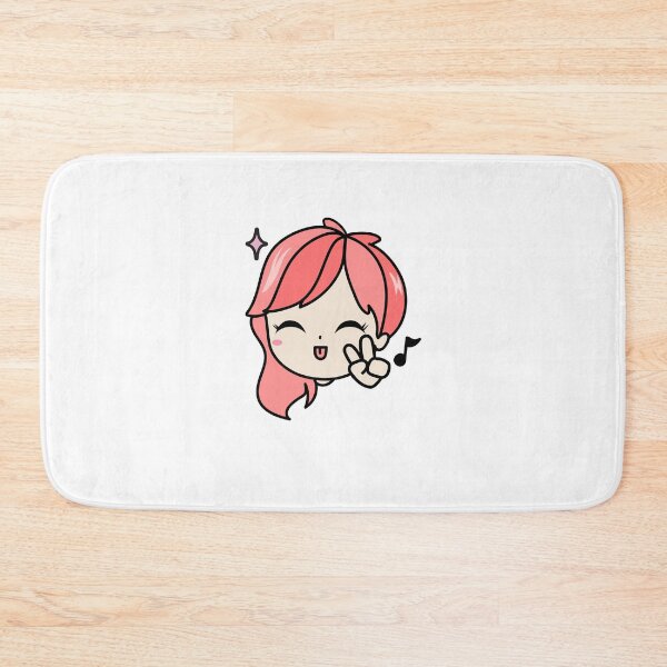 Item preview, Cute Kawaii Chibi Kpop Cartoon Girl Singer designed and sold by KawaiiStickers-.