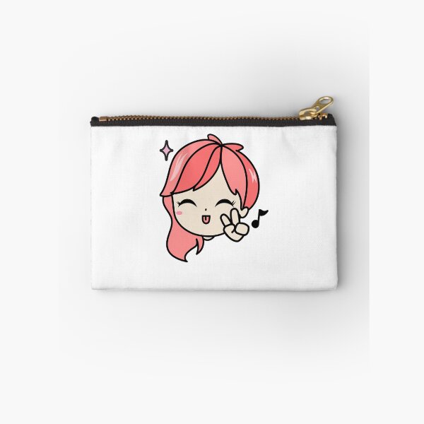 Item preview, Cute Kawaii Chibi Kpop Cartoon Girl Singer designed and sold by KawaiiStickers-.