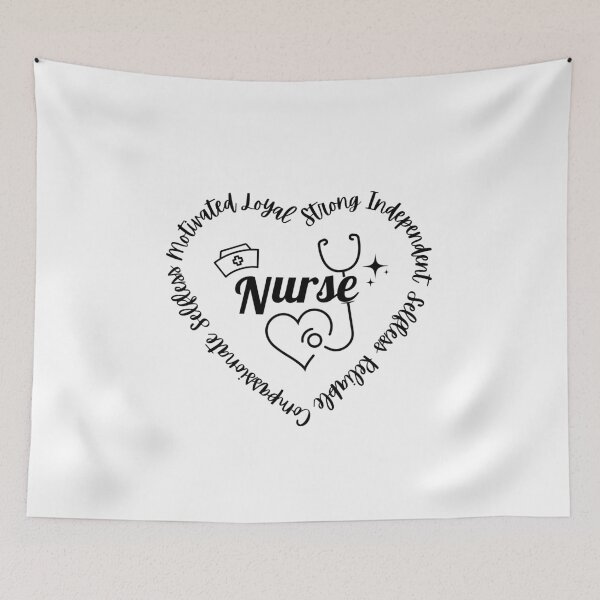 Item preview, Nurse Inspirational Heart designed and sold by ReichBourne.