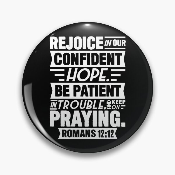 Item preview, Romans 12:12 designed and sold by plushism.