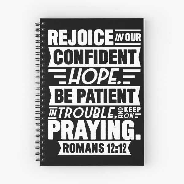 Item preview, Romans 12:12 designed and sold by plushism.