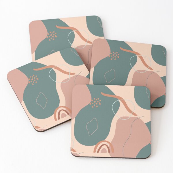 Item preview, Boho Rainbow, Modern Geometric Shapes and Abstract Lines designed and sold by Sohee Jin.