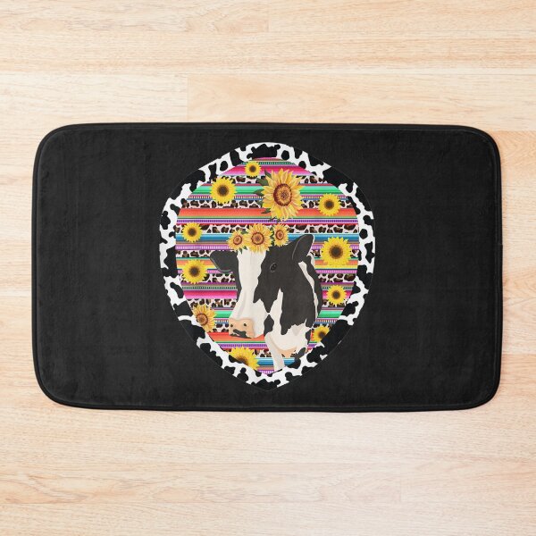 Item preview, Dairy Cow Heifer Mom Farming Serape Leopard Sunflower TShirt175 designed and sold by pennyzella.
