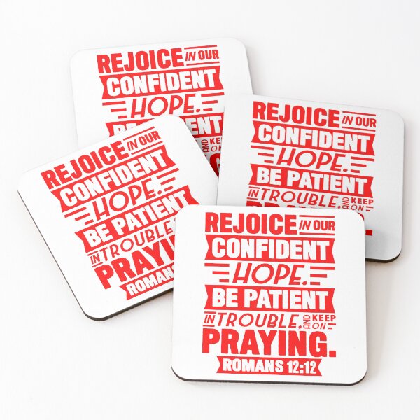 Item preview, Romans 12:12 designed and sold by plushism.