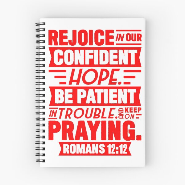 Item preview, Romans 12:12 designed and sold by plushism.