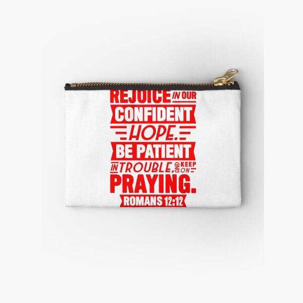 Item preview, Romans 12:12 designed and sold by plushism.