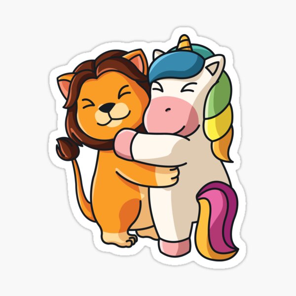 Artikel-Vorschau von Löwe Einhorn Liebe niedliche Tiere knuddeln, designt und verkauft von 123428094.