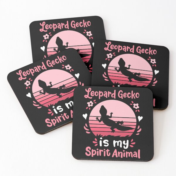 Item preview, Leopard Gecko Lizard Spirit Animal Retro designed and sold by CreativeGiftShp.