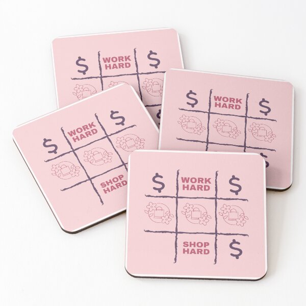 Item preview, Work Hard, Shop Hard Sticker T-Shirt designed and sold by cinxart.