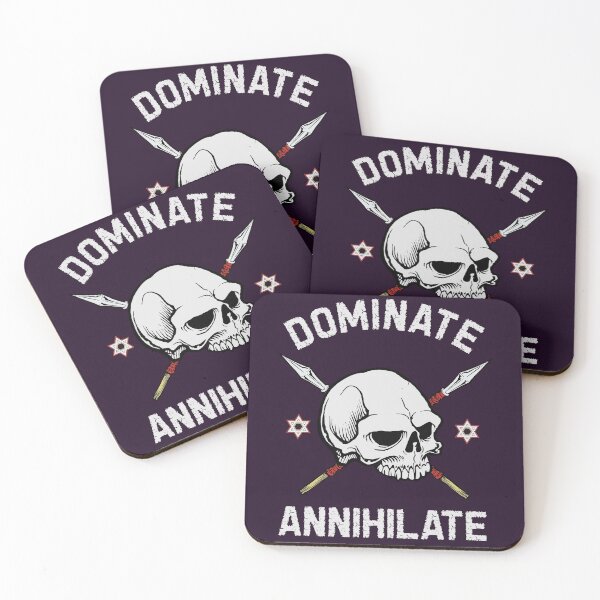 Item preview, Dominate and annihilate  designed and sold by SidTastic .