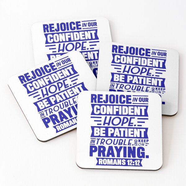 Item preview, Romans 12:12 designed and sold by plushism.