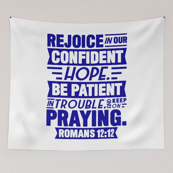Item preview, Romans 12:12 designed and sold by plushism.