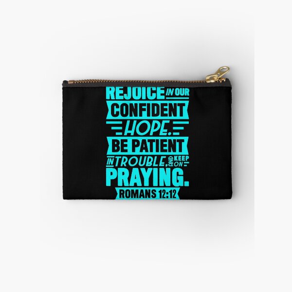 Item preview, Romans 12:12 designed and sold by plushism.