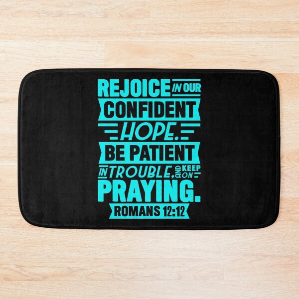 Item preview, Romans 12:12 designed and sold by plushism.