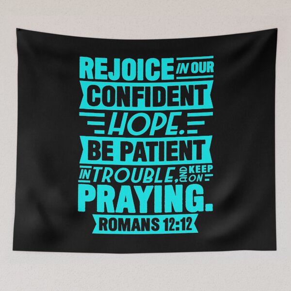 Item preview, Romans 12:12 designed and sold by plushism.