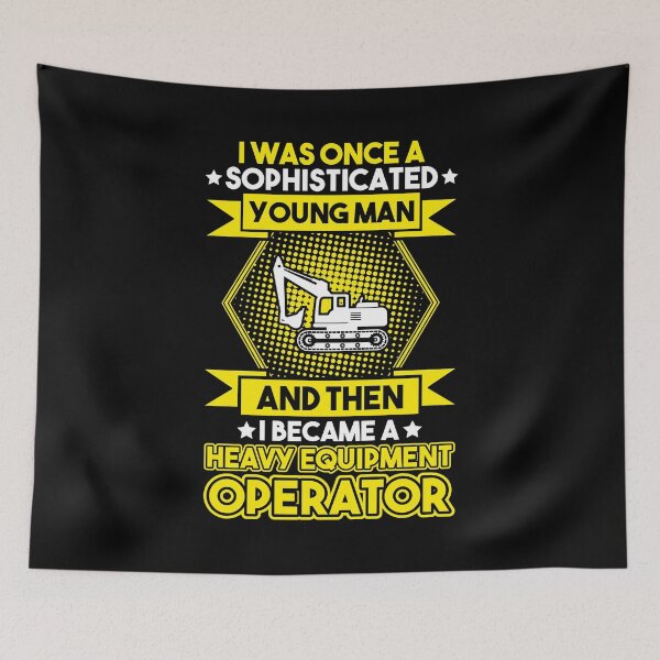 Item preview, Heavy Equipment Operator Excavator Driver Operator designed and sold by Krautshirts.