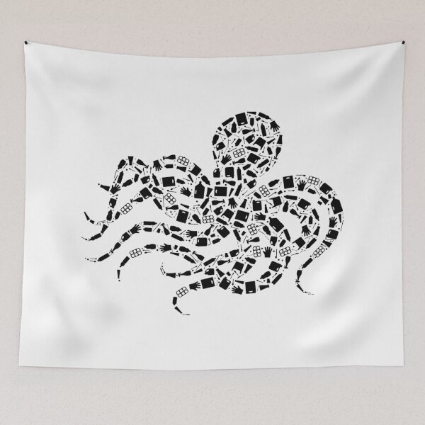 Item preview, Octopus Art designed and sold by treasure-crafts.