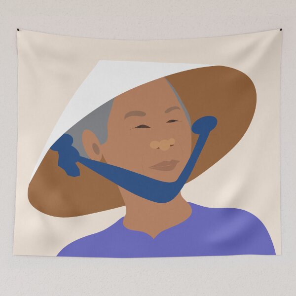 Item preview, Vietnamese woman designed and sold by Design4uStudio.