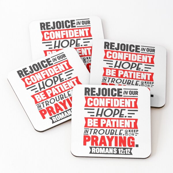 Item preview, Romans 12:12 designed and sold by plushism.