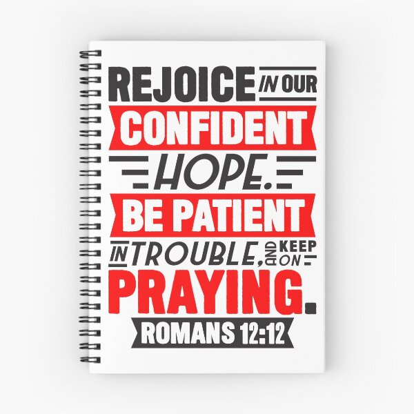 Item preview, Romans 12:12 designed and sold by plushism.