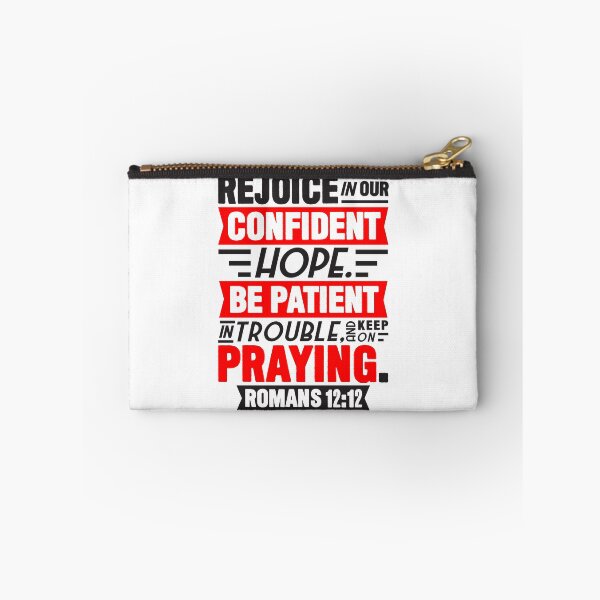 Item preview, Romans 12:12 designed and sold by plushism.