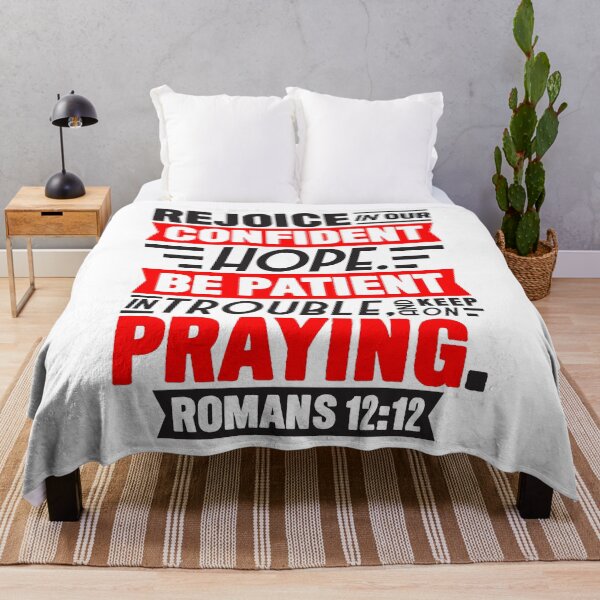 Item preview, Romans 12:12 designed and sold by plushism.