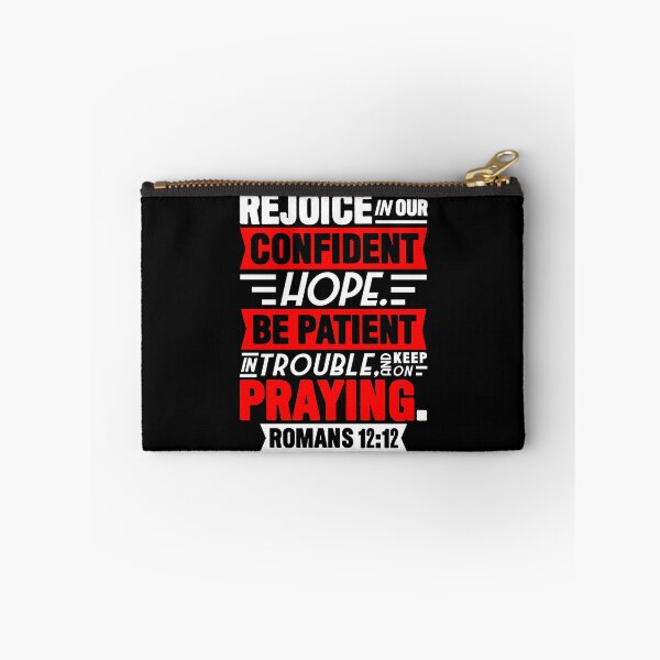 Item preview, Romans 12:12 designed and sold by plushism.