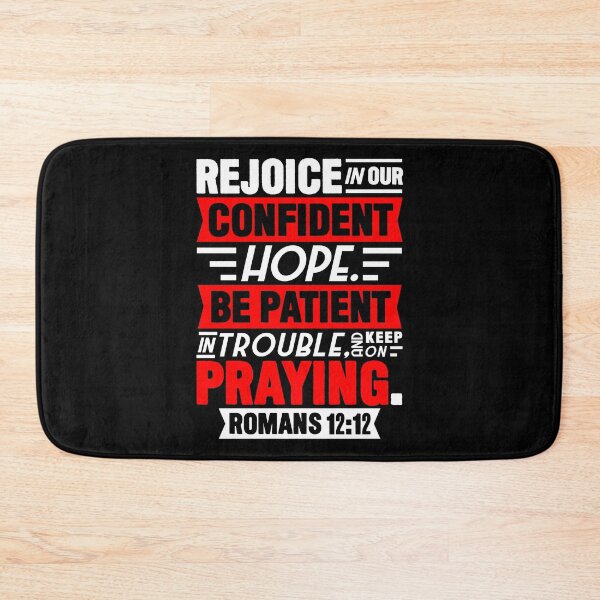 Item preview, Romans 12:12 designed and sold by plushism.