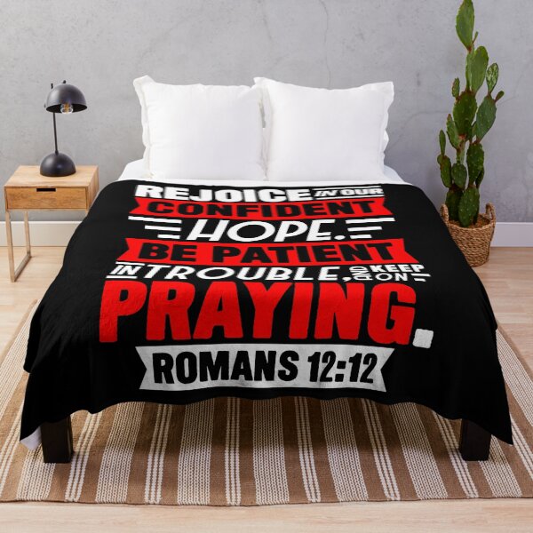 Item preview, Romans 12:12 designed and sold by plushism.