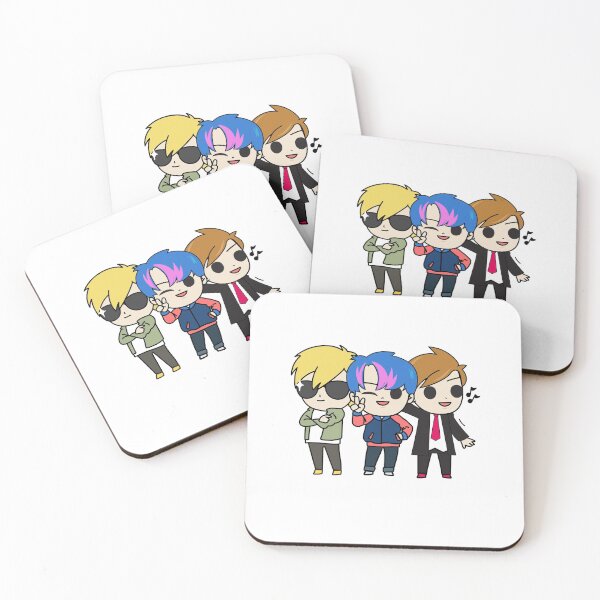 Item preview, Cute Kawaii Chibi Kpop Cartoon Male Singers designed and sold by KawaiiStickers-.