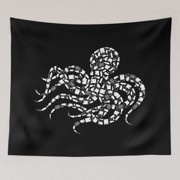 Item preview, Octopus Art designed and sold by treasure-crafts.
