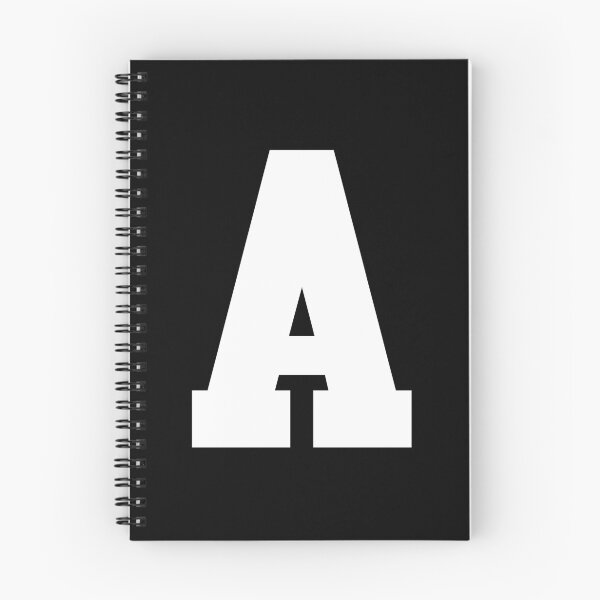Item preview, Alphabet, White A, Sports letter A designed and sold by TheCultStuff.