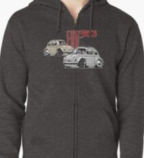Fiat 500 personalized for Olivia Zipped Hoodie